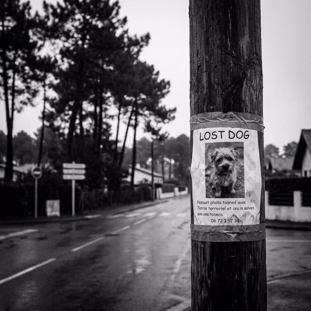 Chien ou Animal Disparu à Anglet et Pays Basque : Que Faire & Comment Enquêter sur un Vol (Guide 2026)